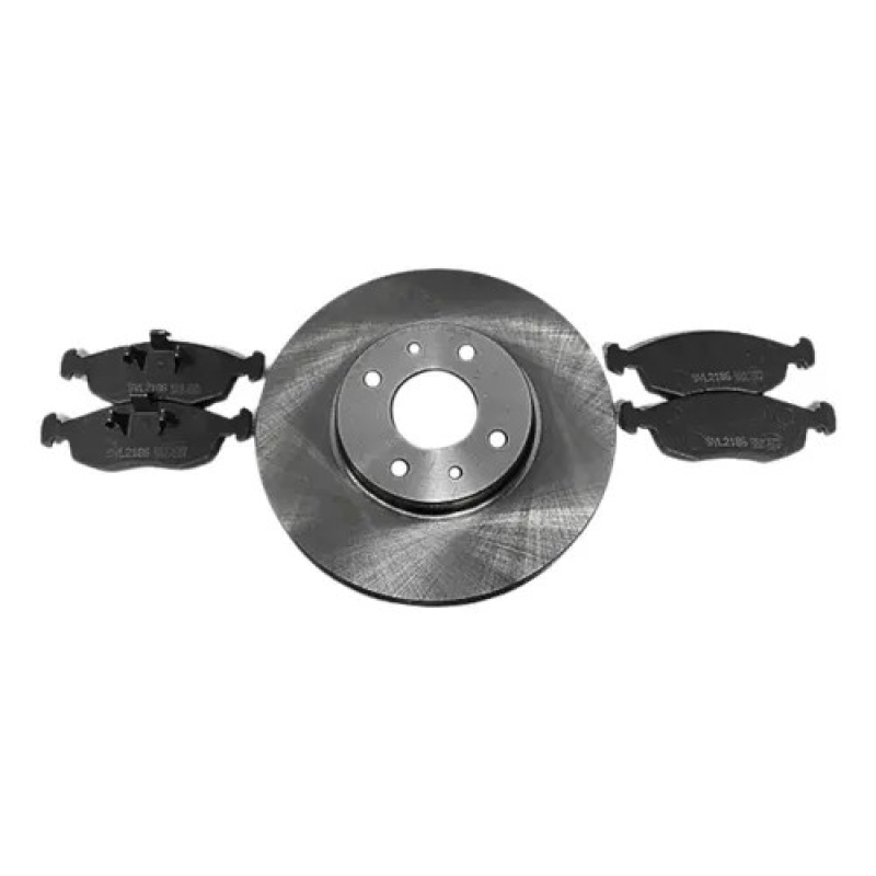 KIT DISCO E PASTILHA DIANTEIRA STRADA 1.4 1.6 1.8 2009 A 2012