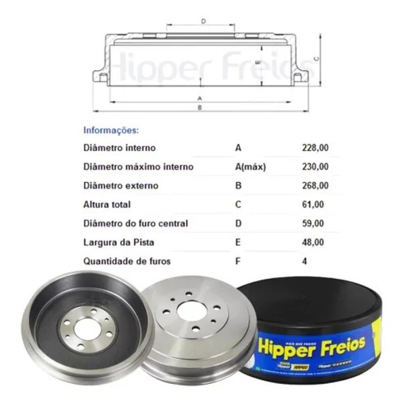 KIT TAMBOR E SAPATA DE FREIO TRASEIRO STRADA ATé 2012
