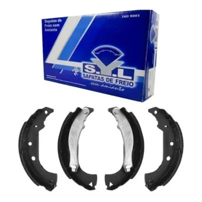 KIT TAMBOR E SAPATA DE FREIO TRASEIRO STRADA ATé 2012