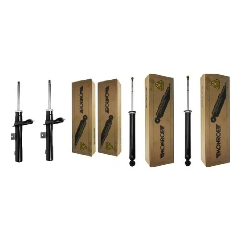 KIT 4 AMORTECEDOR DIANTEIRO TRASEIRO PALIO UNO NOVO 2010/ + 4 KITS