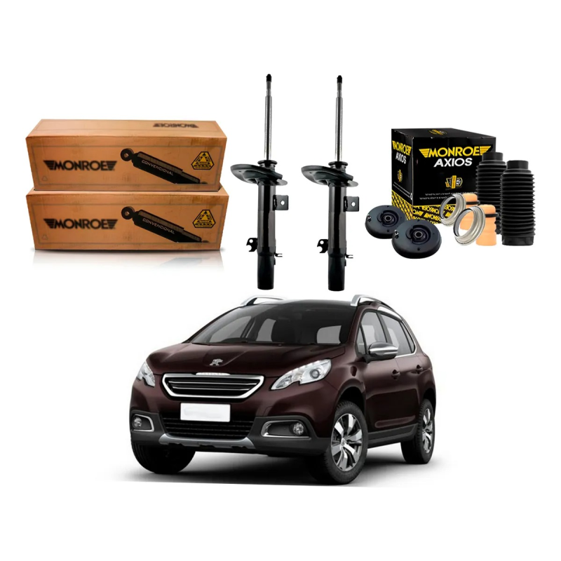 KIT AMORTECEDOR DIANTEIRO AXIOS. PEUGEOT 2008 2017